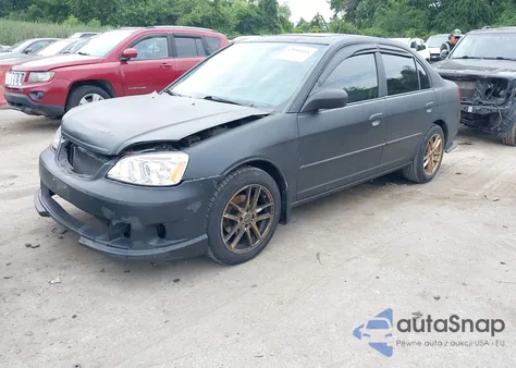 2002 Honda Civic Ex from USA, damaged, VIN 1HGES26702L029064